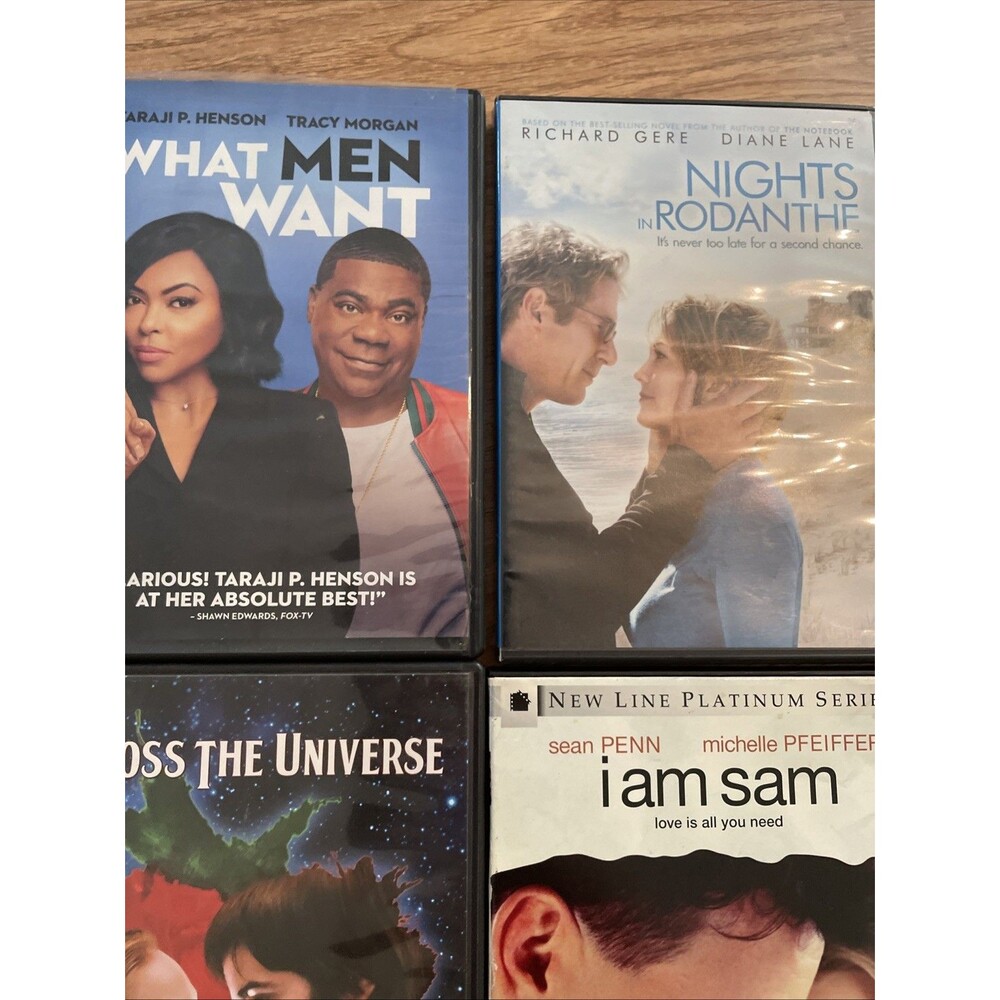 Romance DVD Lot Of 6 I Am Sam, Across The Universe, Sweet November, Nights Of - Picture 3 of 6